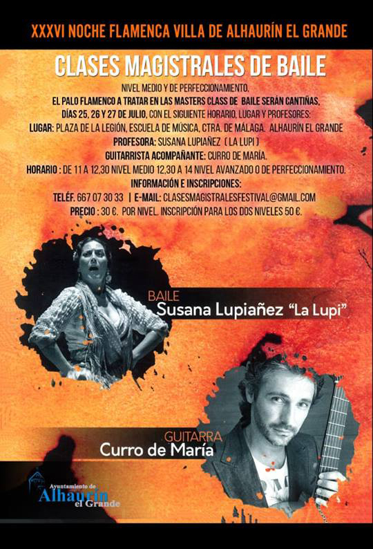 Alhaurn el Grande celebrar este sbado su gran Noche Flamenca