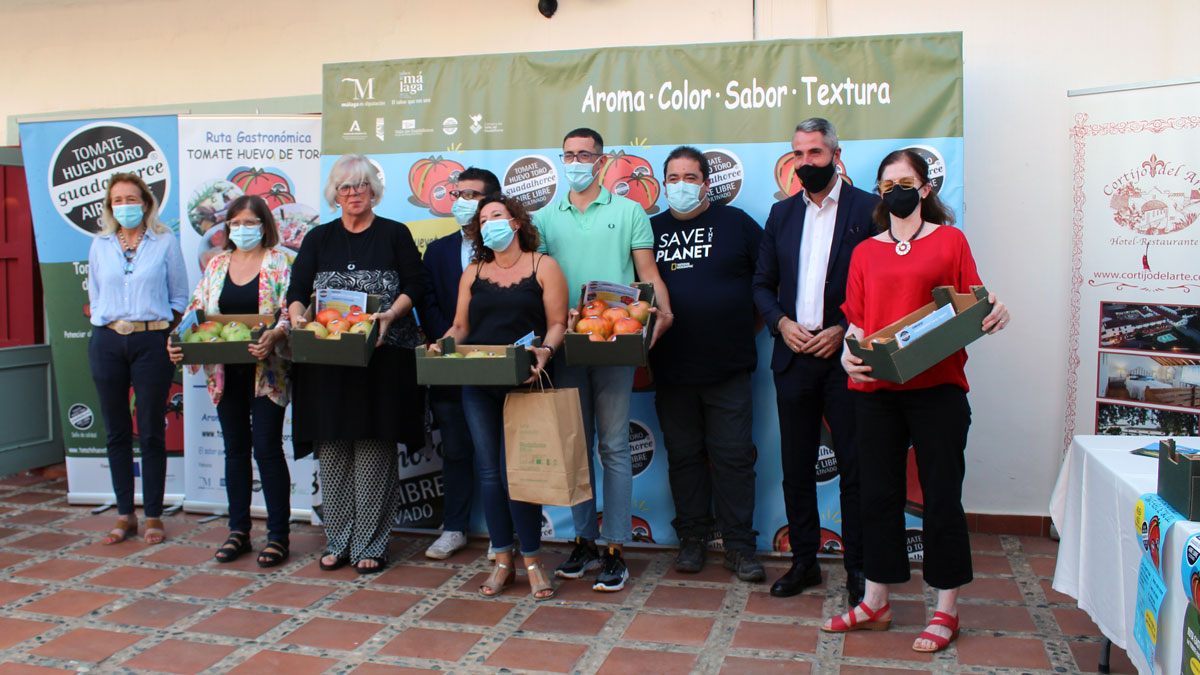 Guadalhorce Turismo entrega los premios del concurso Compromtete con el Tomate